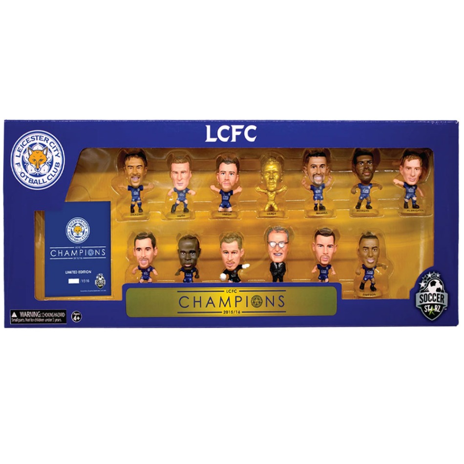 Leicester City figurka SoccerStarz Premier League Winners Team Pack - Leicester City ostatní suvenýry