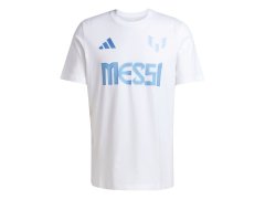 Lionel Messi pánské tričko MESSI Name and number white
