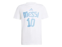 Lionel Messi dětské tričko MESSI Name and number white