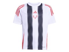 Lionel Messi dětský fotbalový dres MESSI Stripe white