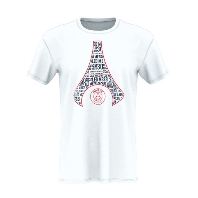 Lionel Messi dětské tričko eiffel messi white