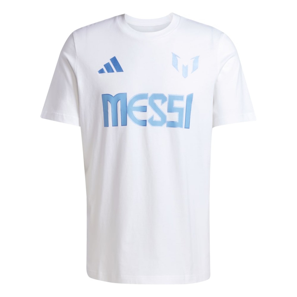 Lionel Messi pánské tričko MESSI Name and number white