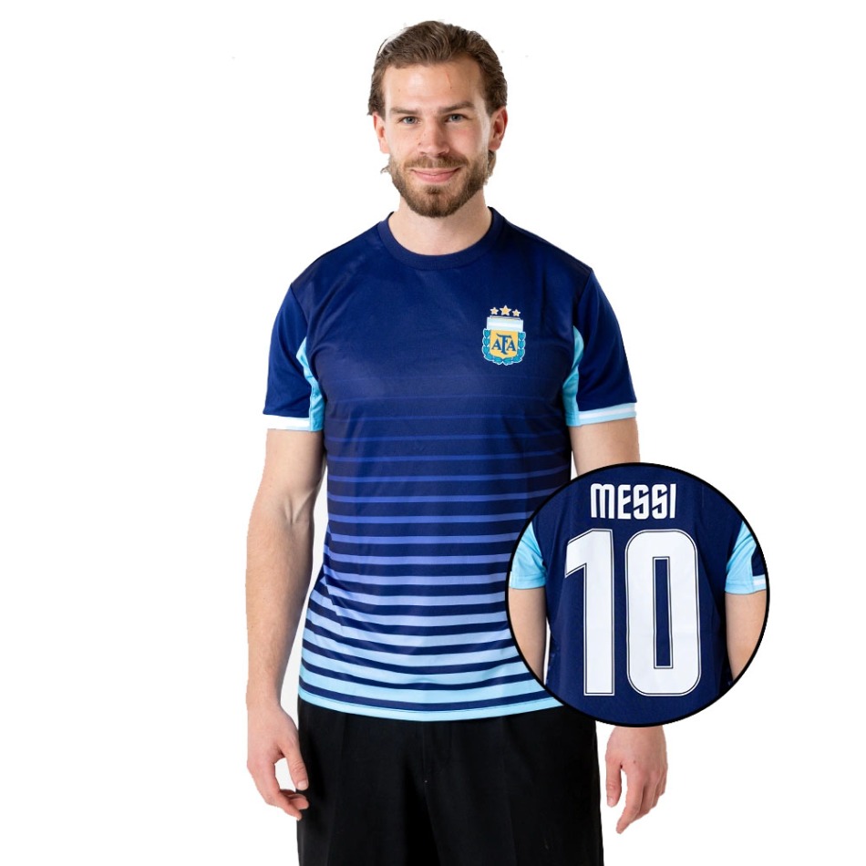 Lionel Messi fotbalový dres replica Argentina Messi Away