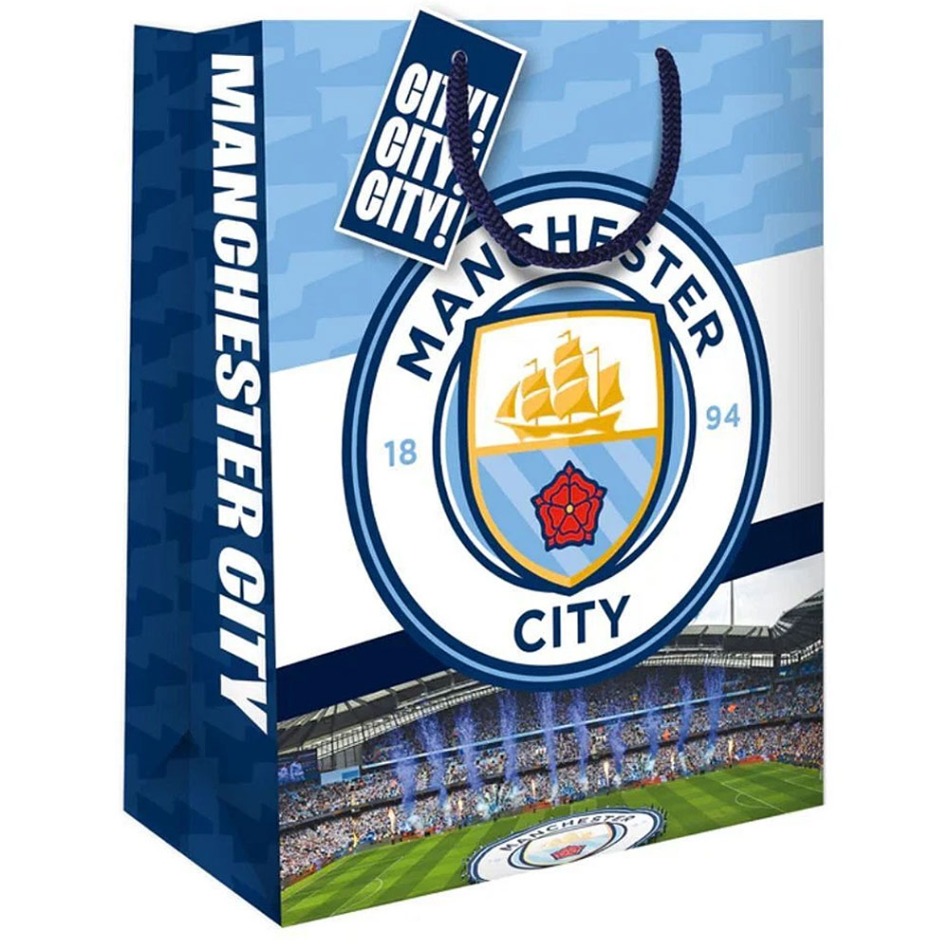 Manchester City dárková taška Medium Colour