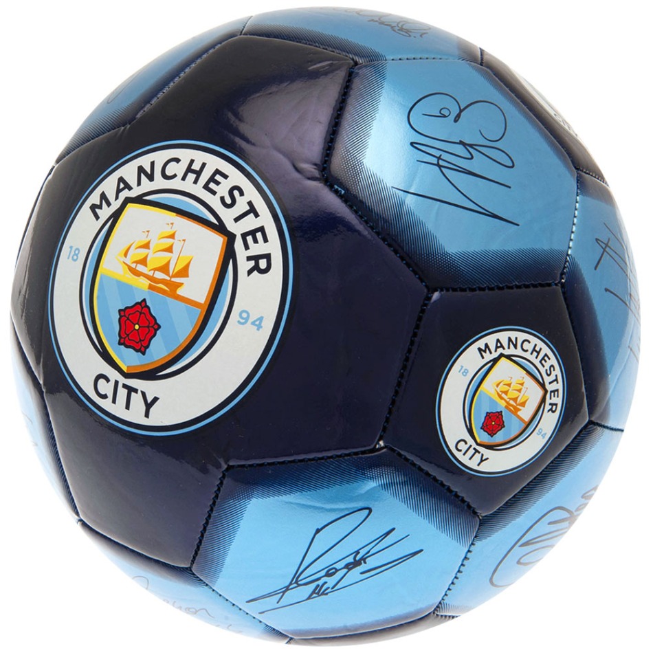 Manchester City fotbalový míč Sig 26 Football - Size 5 - Manchester City fotbalové vybavení