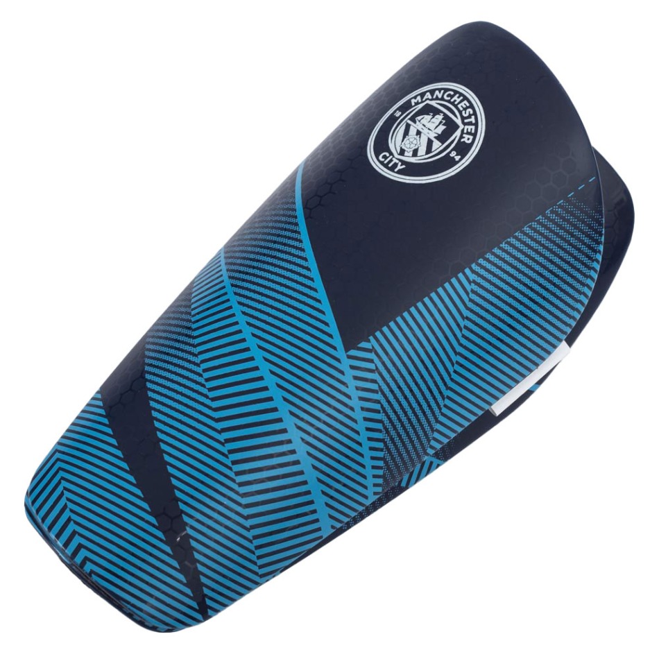 Manchester City dětské fotbalové chrániče Fuse Shin Pads Youths 10 to 12 years - Manchester City fotbalové vybavení