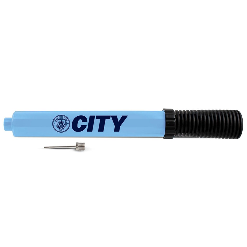 Manchester City pumpička na míč Large Dual Action