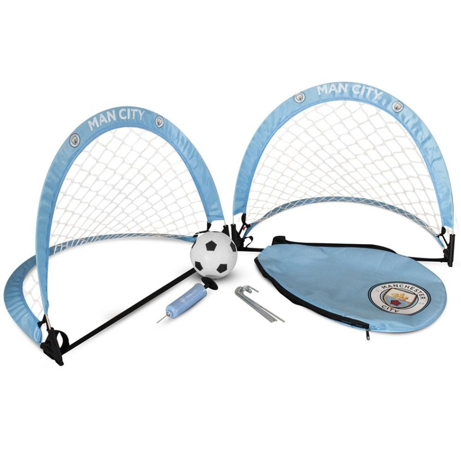 Manchester City fotbalový set Skill Goal Set - Manchester City fotbalové vybavení