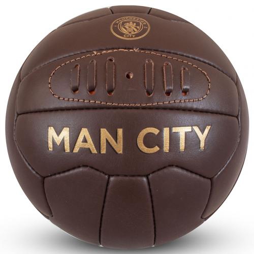 Manchester City fotbalový míč Retro Heritage Football - size 5 - Manchester City fotbalové vybavení