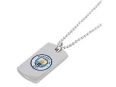 Manchester City řetízek na krk se psí známkou Colour Crest