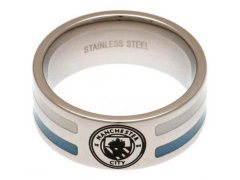 Manchester City prsten Colour Stripe Ring Large