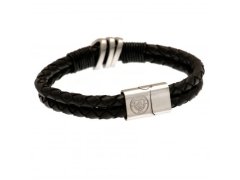 Manchester City kožený náramek Leather Bracelet