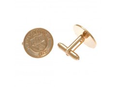 Manchester City manžetové knoflíčky Gold Plated Cufflinks