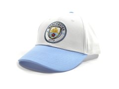 Manchester City čepice baseballová kšiltovka Constrast sky white