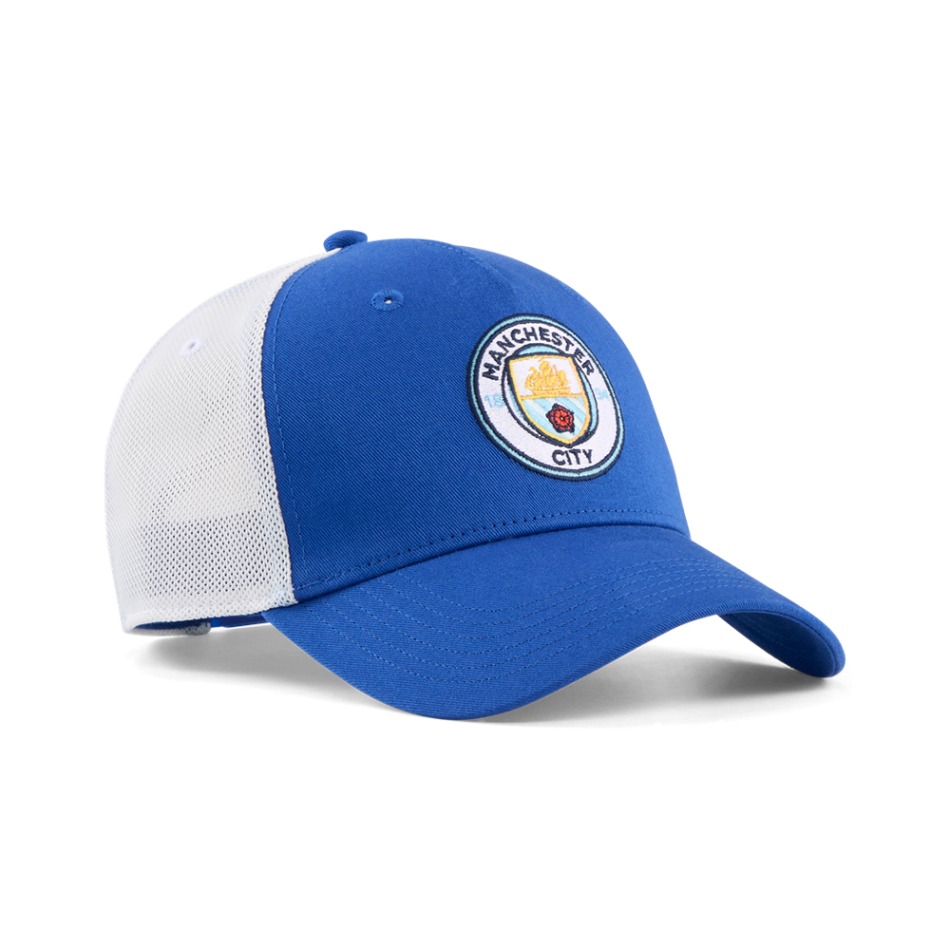 Kšiltovka MANCHESTER CITY King Trucker blue - Manchester City kšiltovky, čepice, rukavice