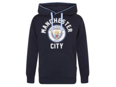 Manchester City pánská mikina s kapucí SLab Graphic navy