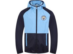 Manchester City pánská bunda s kapucí Shower navy