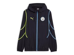 Manchester City pánská fotbalová bunda Pre-Match navy