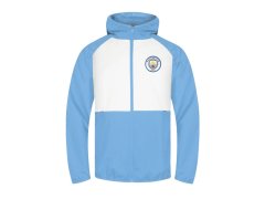 Manchester City pánská bunda s kapucí Shower white