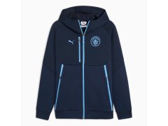 Manchester City pánská mikina s kapucí Pumatech navy