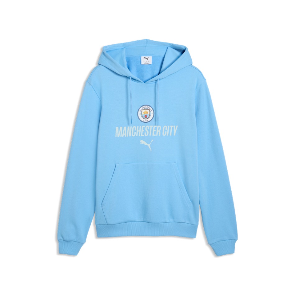 Manchester City pánská mikina s&nbsp;kapucí FtblCulture blue - Manchester City mikiny, bundy