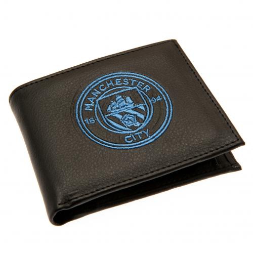 Manchester City peněženka z&nbsp;technické kůže Embroidered - Manchester City ostatní modní doplňky