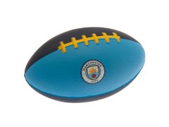 Manchester City mini míč na americký fotbal navy blue and sky blue
