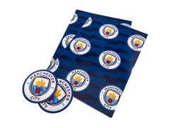Manchester City balící papír Text Gift Wrap