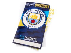 Manchester City blahopřání Personalised Birthday Card