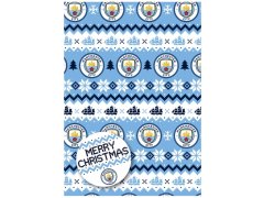 Manchester City balící papír Christmas 2 pcs