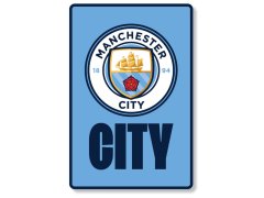 Manchester City FC Portrait LED Crest Sign