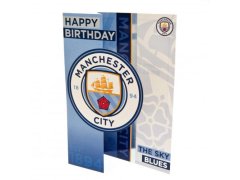 Manchester City narozeninové přání Birthday Card