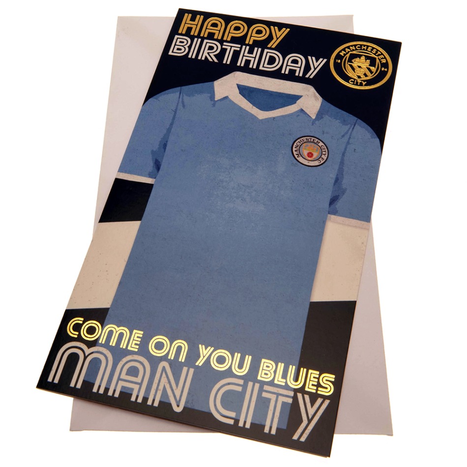 Manchester City narozeninové přání Retro - Hope you have a great day!
