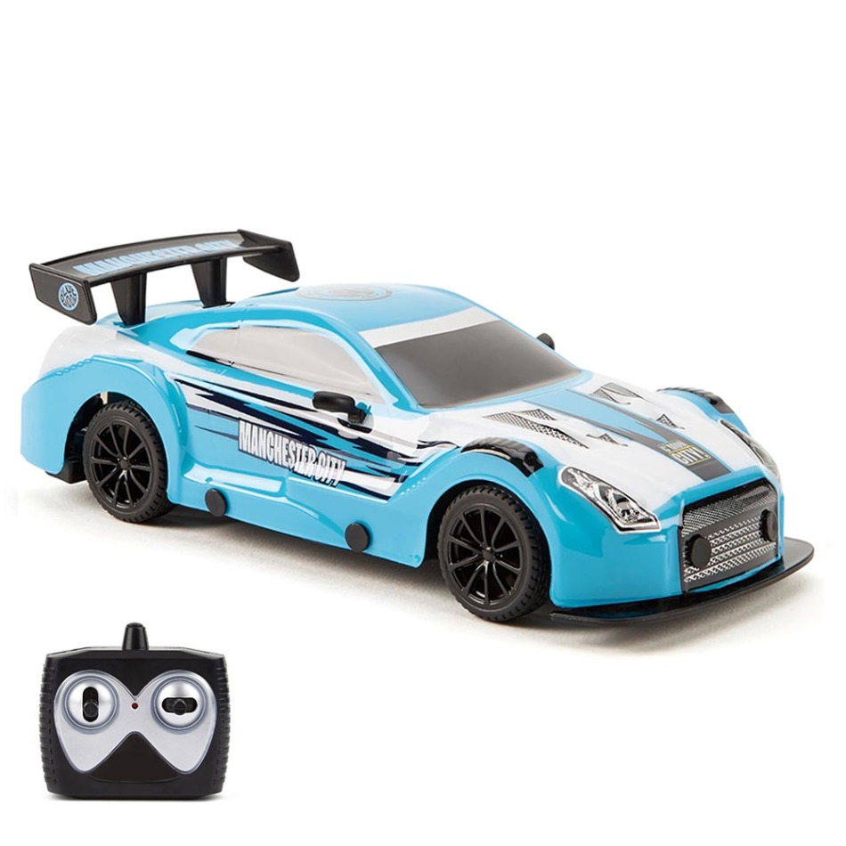 Manchester City auto na dálkové ovládání Radio Control Sportscar - Manchester City ostatní suvenýry