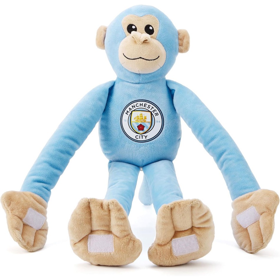Manchester City plyšová opice Plush Hanging Monkey - Manchester City ostatní suvenýry