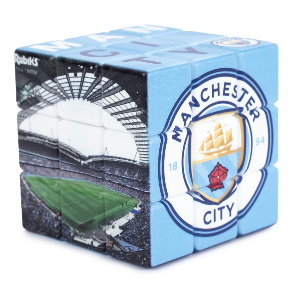 Manchester City rubiková kostka Rubik’s Cube - Manchester City ostatní suvenýry