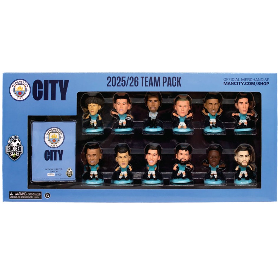 Manchester City figurka SoccerStarz Season 25-26 Team Pack