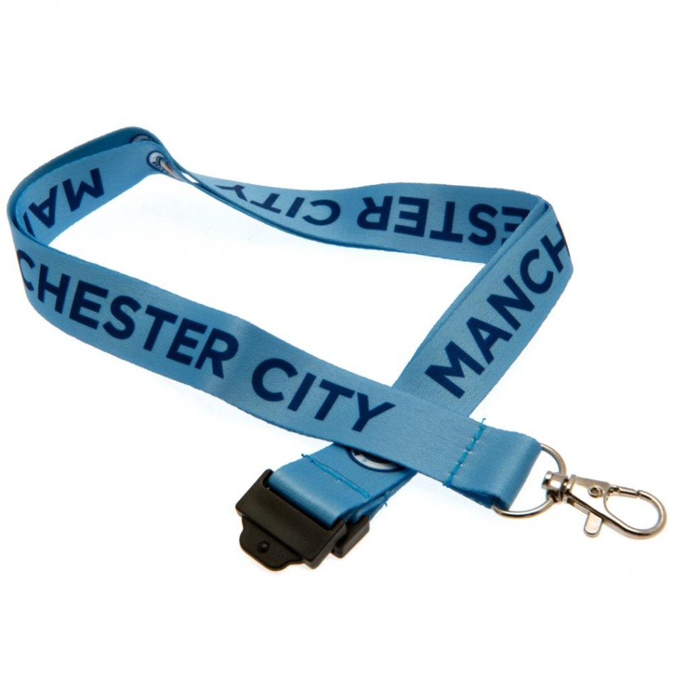 Manchester City šnůrka na krk lanyard - Manchester City ostatní suvenýry
