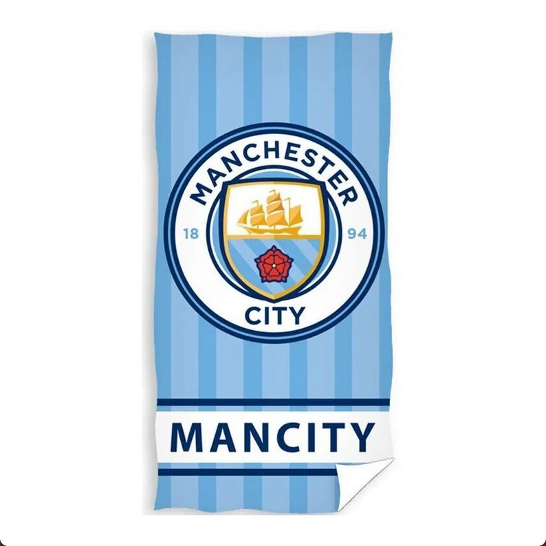 Manchester City osuška Text - Manchester City povlečení, ručníky, deky