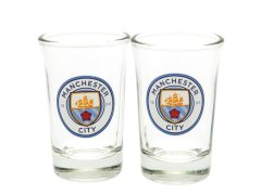 Manchester City panák štamprle 2pk Shot Glass Set