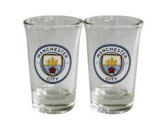 Manchester City panák štamprle 2pk Shot Glass Set