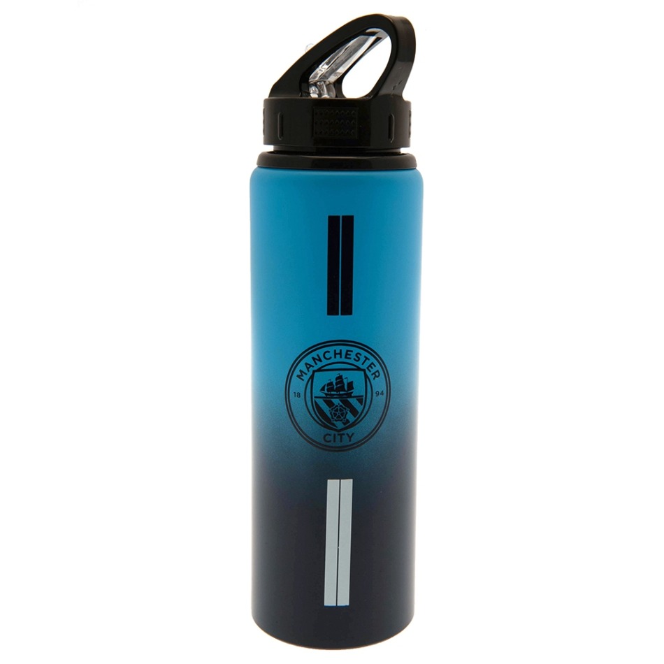 Manchester City láhev na pití aluminium drinks bottle ST - Manchester City sklenice, hrníčky, misky