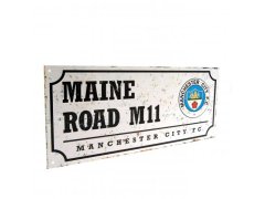 Manchester City cedule na zeď Street Sign Retro