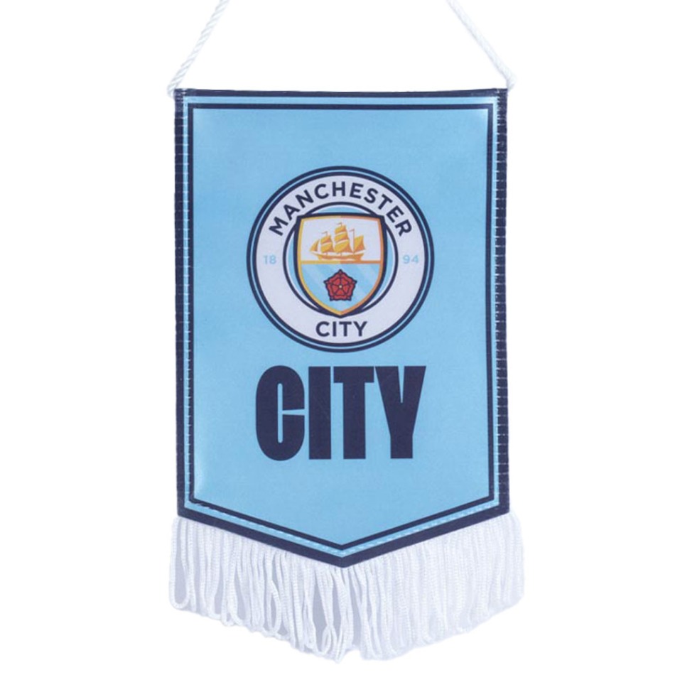 Manchester City vlaječka Mini Pennant - Manchester City vlajky, plakáty
