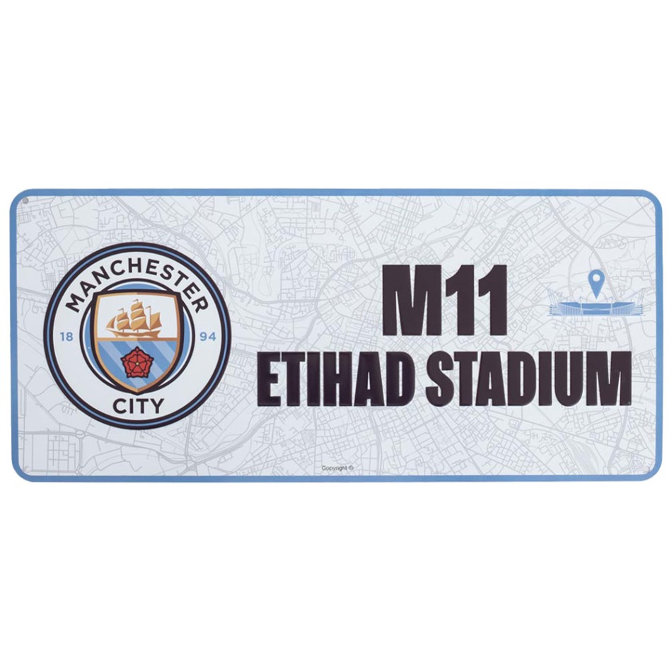 Manchester City cedule na zeď Route To - Manchester City vlajky, plakáty