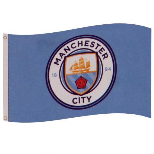 Manchester City vlajka Flag CC - Manchester City vlajky, plakáty