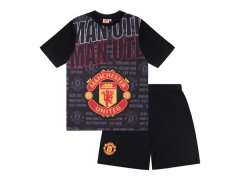 Manchester United dětské pyžamo Short Text