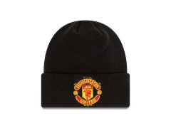 Manchester United dětská čepice baseballová kšiltovka Cuff Knit black