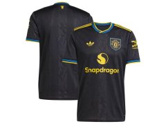 Manchester United fotbalový dres 2025/26 Third Replica Jersey - Black