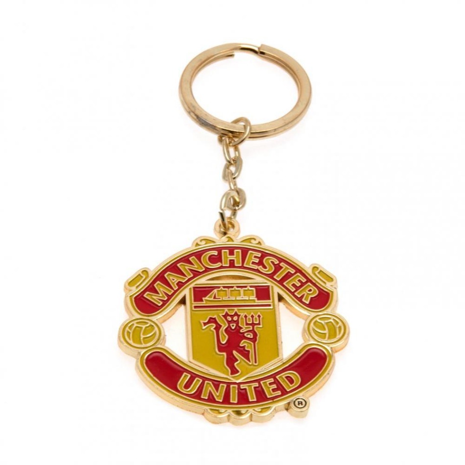 Manchester United přívěšek na klíče Crest Keyring